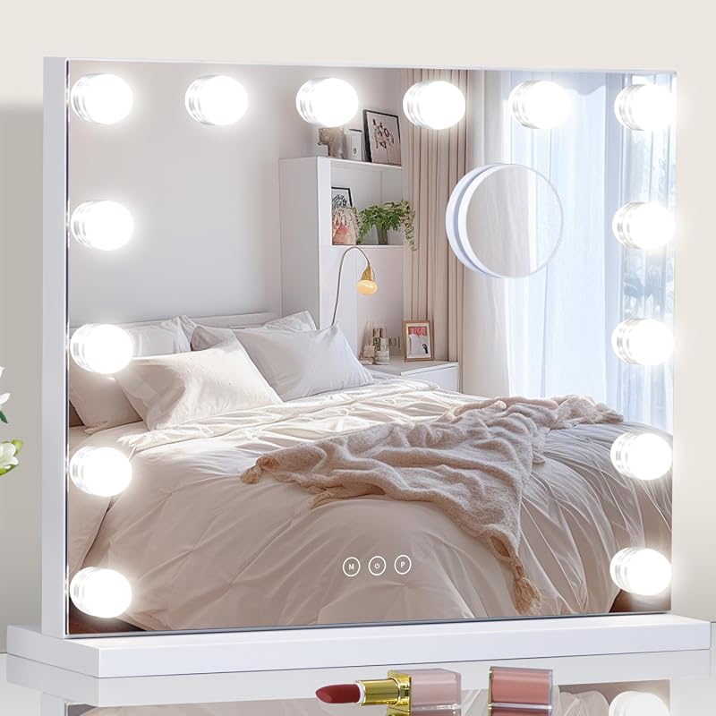 Large Lighted Mirror