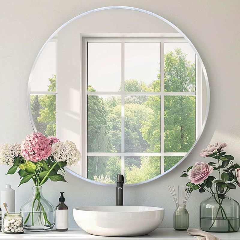 Silver Wall Mirror