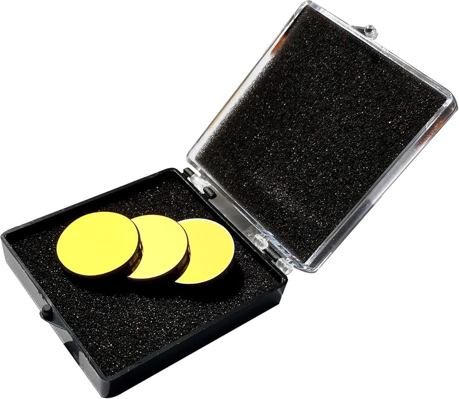 25mm Silicon Gold Plated Reflective Laser Mirror Replacement Set for C