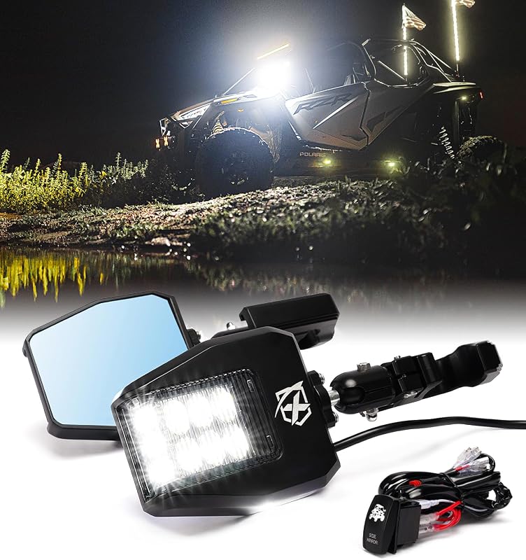 Xprite LED UTV Mirrors