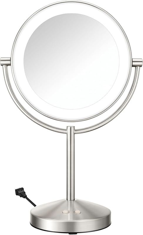 Conair LED Satin Nickel Mirror