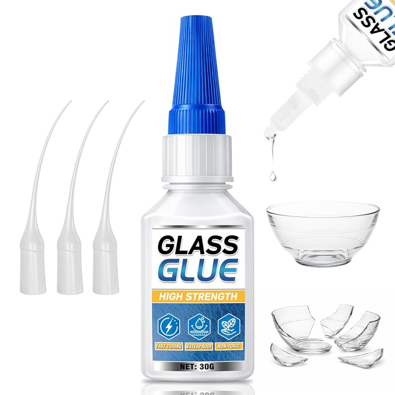 Clear Glass Super Glue