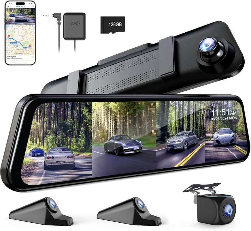 360° Mirror Dash Cam